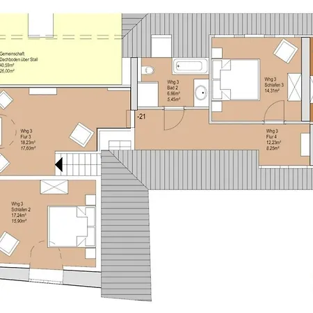 Strandhaus Falshoeft 3 Apartament *